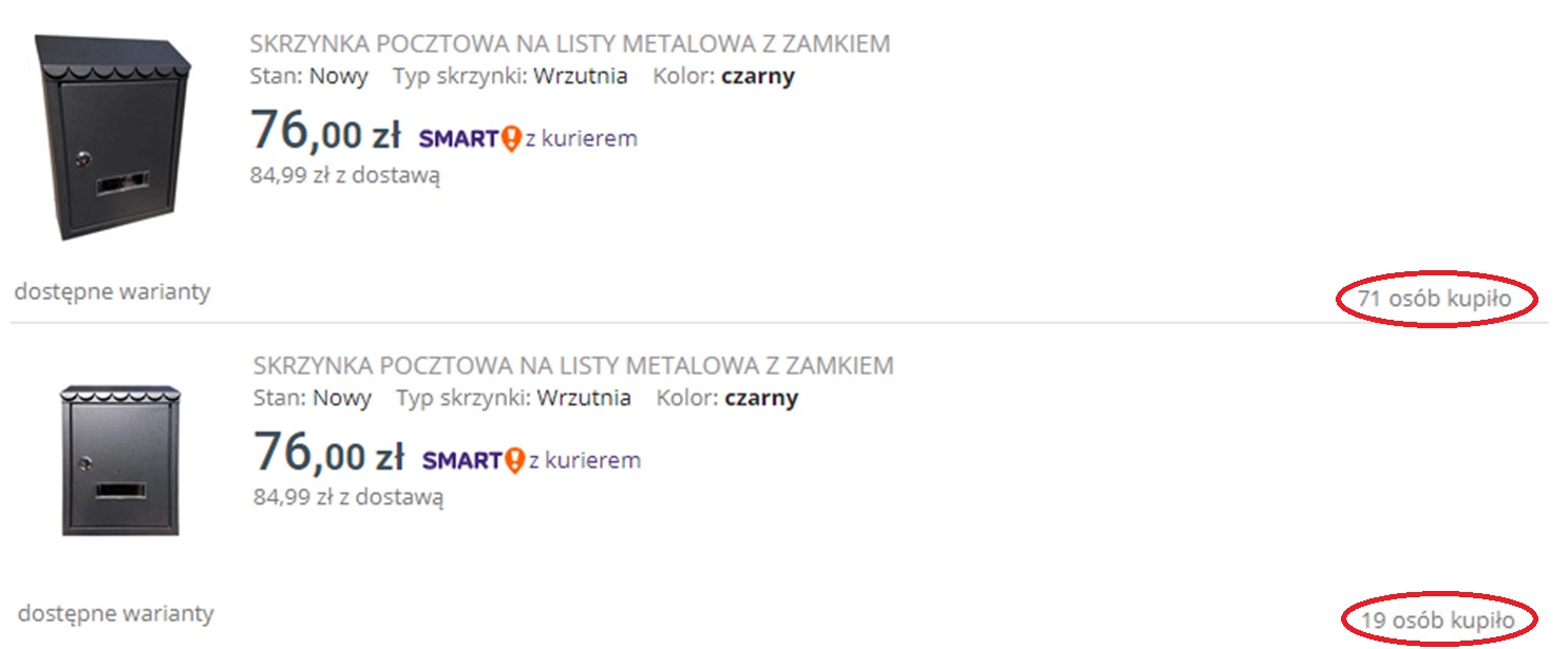 Zdjęcie typu packshot - porównanie zdjęć.