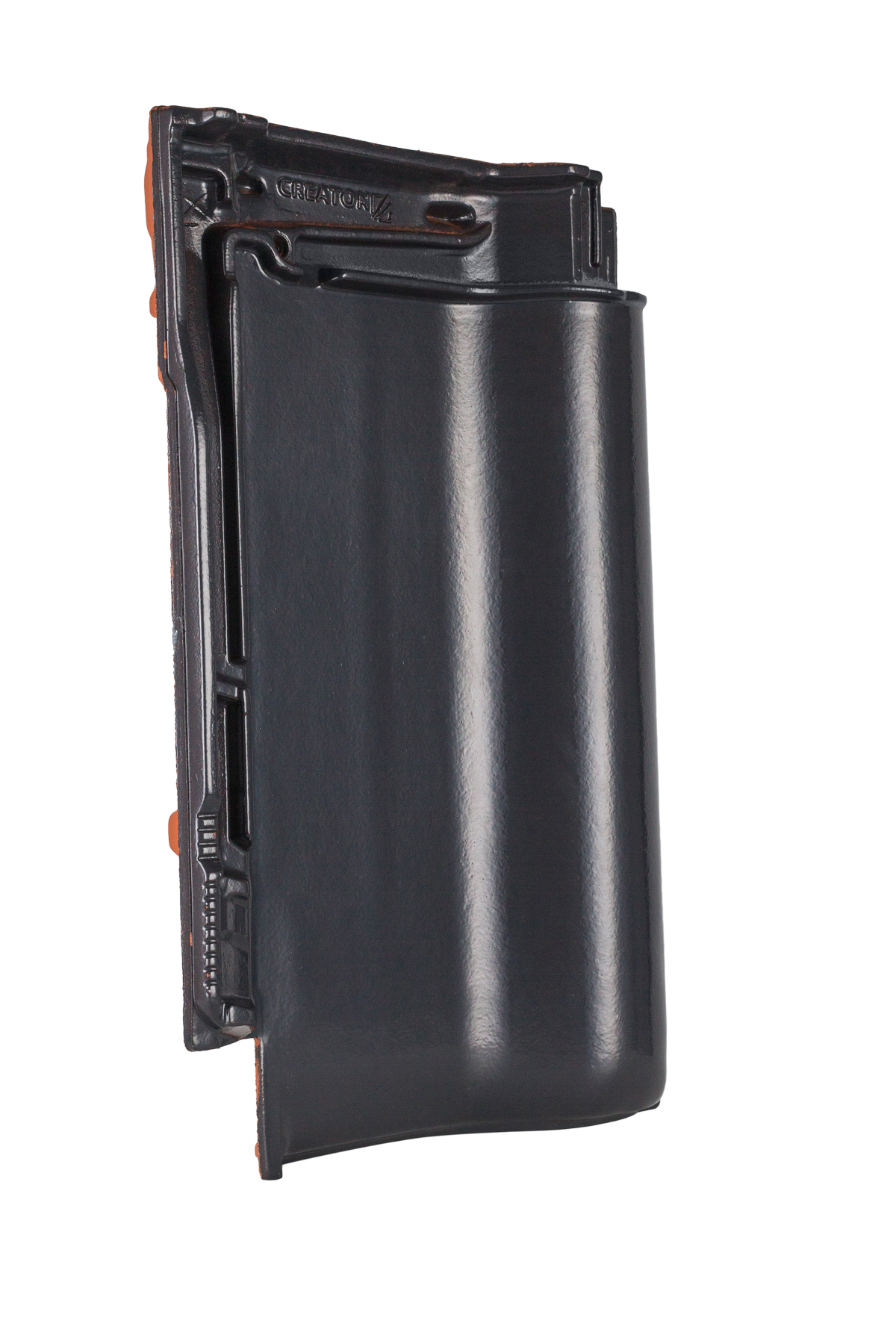 Produkt z zamaskowanym otworem po żyłce.