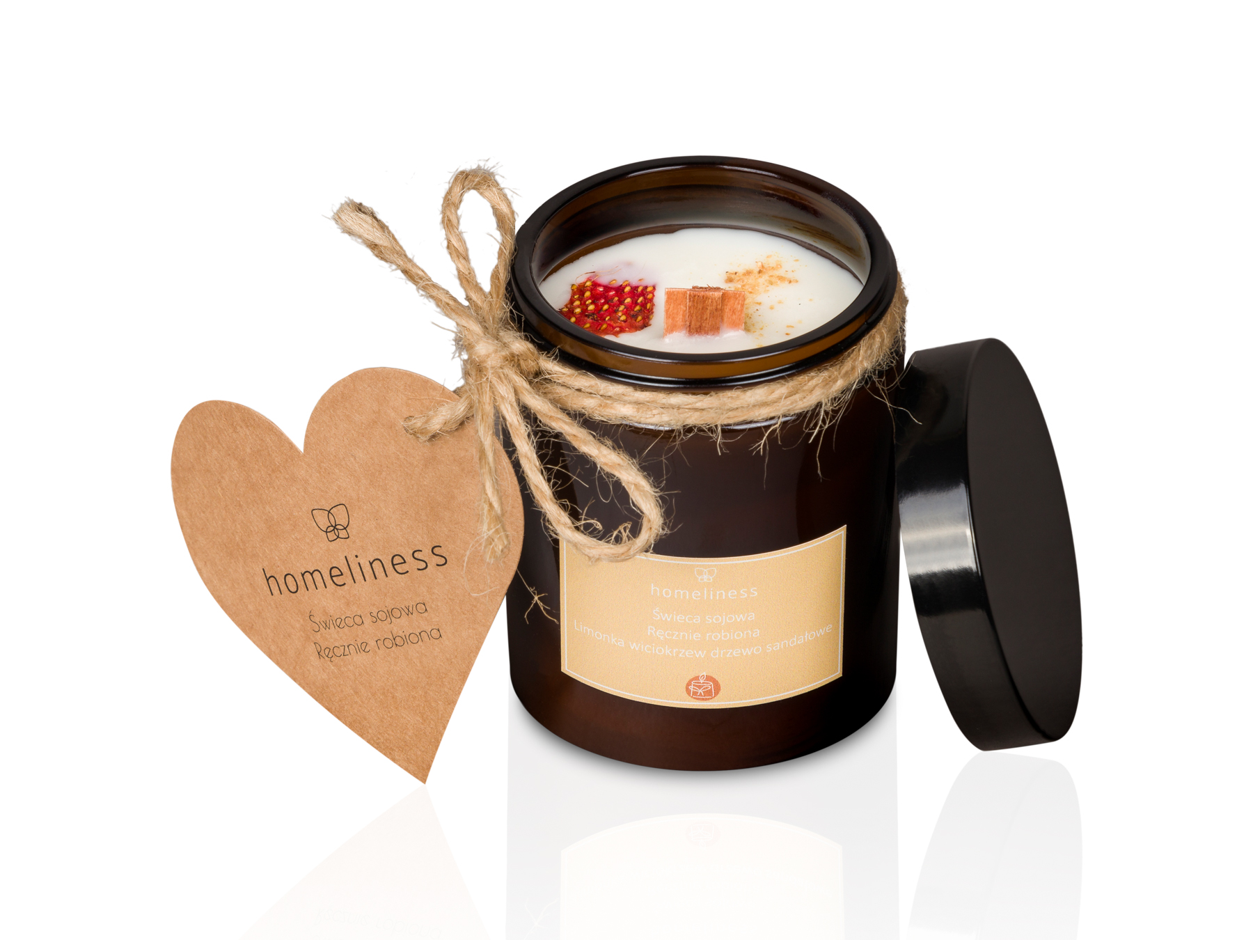 Packshot z odbiciem.