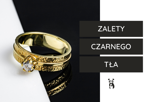 Czarne tło na zdjęciu produktowym